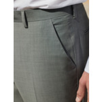 Pantalon de Costume en laine Jones Gris