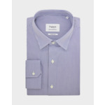 Chemise Semi-ajustée rayée bleue