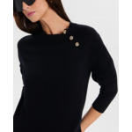 Pull Noam Noir en Laine