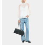 Top Avec Fronces Écru Femme