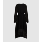 LACE DETAIL MIDI DRESS