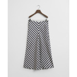 CHEVRON STRIPED SKIRT