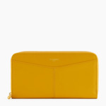 Compagnon zippé Charlotte en cuir lisse