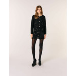 Cardigan court à sequins