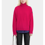 Pull Col Cheminee Et Patte Boutonnee Femme