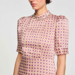 Robe courte imprimée