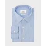 Chemise Contemporaine rayée bleue
