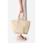 Cabas L En Toile En Lyocell Et Coton