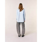 Chemise en popeline avec strass