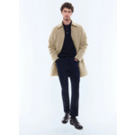 Manteau en tissu déperlant