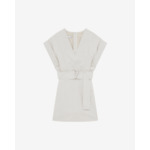 Robe Courte En Jean Col V Dorama