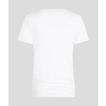 V-NECK RUCHED DETAIL T-SHIRT
