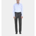 Pantalon De Costume En Flanelle Grise Homme