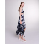 Robe longue ajourée