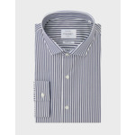 Chemise Ajustée rayée marine