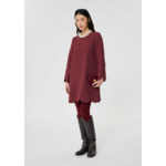 Robe Ruoda-Bordeaux en Polyester
