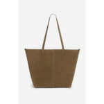 Grand Cabas En Cuir Velours 100% Cuir de Vachette