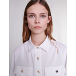 Chemise courte en coton