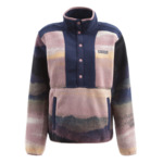 SUNSET CANYON FS PRINTED HALF SNAP Bleu