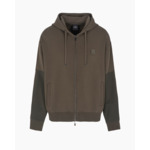Sweat-shirt - noir olive/pourtoise
