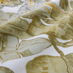 Olivier Desforges - Drap plat en satin de coton vert, Habano