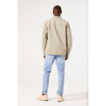 Men Overshirts Brown