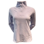W Pine Ridge FS Fleece 1/2 Zip Rose