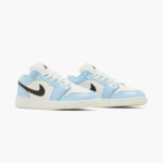 Air Jordan 1 Low Ice Blue Black
