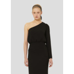 Robe Richie-Noir en Polyester