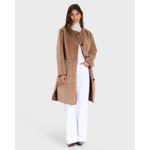 Manteau Mahona Camel en Polyester