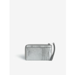 ZV CARD METALLIC GRAINED LEATH