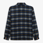 Surchemise Wallas à carreaux bleue