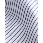 Chemise ajustée rayée marine