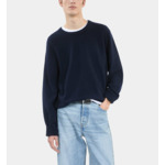 Pull En Cachemire Bleu Marine Homme