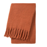 Desforges - Plaid en mohair rose, Tourbillon