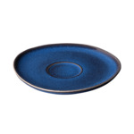 Lave - Sous-tasse bleue pour tasse à café, en grès