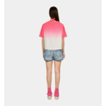 T-Shirt Rose Dégradé Avec Sérigraphie Venice Femme
