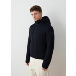 Pull avec zip et capuche