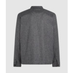 BRUSHED MELANGE OVERSHIRT