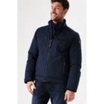 Men Coat Blue