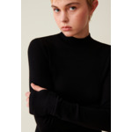 Top laine manches longues