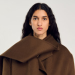 Manteau oversize en laine