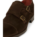 Boucles SHELTON Daim Marron
