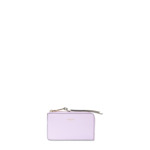 ORIGAMI DE LANCEL - Porte-Cartes Zippe - LILAS/NEIGE