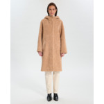 Manteau Mars Camel en Polyuréthane