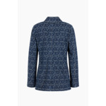 Manteau caban-jaquard ea