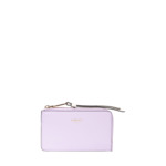 ORIGAMI DE LANCEL - Porte-Cartes Zippe - LILAS/NEIGE