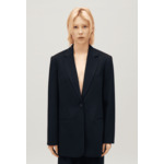 Veste tailleur oversize marine