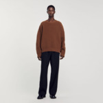 Pull côtelé en maille