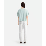 T-Shirt Cropped A Poche Poitrine Femme